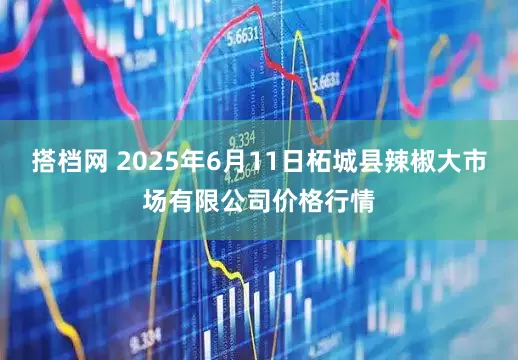 搭档网 2025年6月11日柘城县辣椒大市场有限公司价格行情